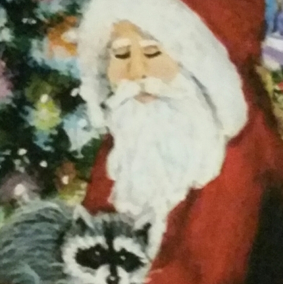 "Santa Love" ACEO/ATC #14/50 Mini Print - Picture 2 of 6